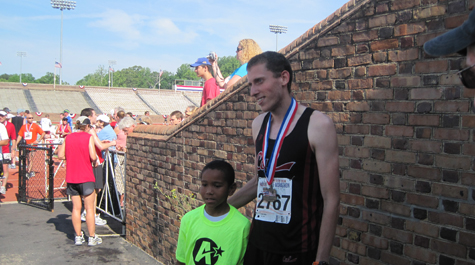 Half-marathon winner